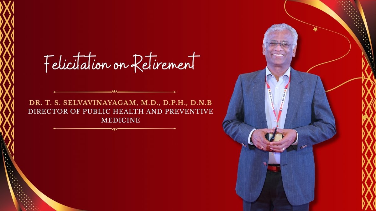 Directorate of Public Health & Preventive Medicine (@tndphpm) on Twitter photo LIVE🔴: Felicitation on Retirement !!!
youtube.com/live/b2eFvAjLT…
<a href="/CMOTamilnadu/">CMOTamilNadu</a> <a href="/Subramanian_ma/">Subramanian.Ma</a> <a href="/DrSelvaTN/">Selva</a> <a href="/TNHealthDept/">TN Health & Family Welfare Department</a> <a href="/NHM_TN/">National Health Mission - Tamil Nadu</a> <a href="/UNICEFIndia/">UNICEF India</a> @icmrnirt <a href="/UNDP_India/">UNDP India</a> <a href="/TNDIPRNEWS/">TN DIPR</a> <a href="/icmr_nie/">ICMR - National Institute of Epidemiology</a> LIVE🔴: Felicitation on Retirement !!!
youtube.com/live/b2eFvAjLT…
<a href="/CMOTamilnadu/">CMOTamilNadu</a> <a href="/Subramanian_ma/">Subramanian.Ma</a> <a href="/DrSelvaTN/">Selva</a> <a href="/TNHealthDept/">TN Health & Family Welfare Department</a> <a href="/NHM_TN/">National Health Mission - Tamil Nadu</a> <a href="/UNICEFIndia/">UNICEF India</a> @icmrnirt <a href="/UNDP_India/">UNDP India</a> <a href="/TNDIPRNEWS/">TN DIPR</a> <a href="/icmr_nie/">ICMR - National Institute of Epidemiology</a>