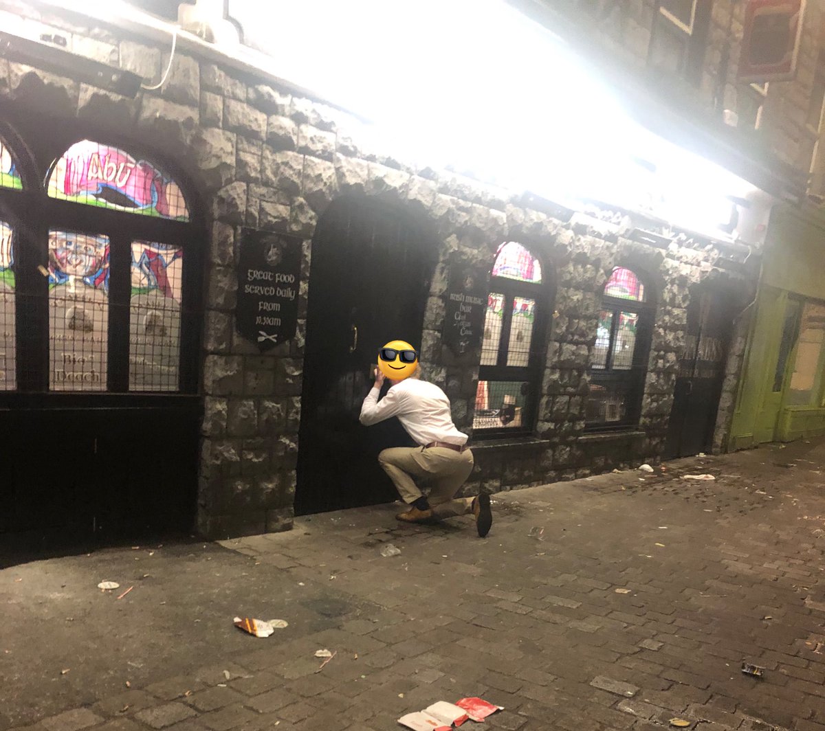 When ye just can’t get enough of it in Galway
