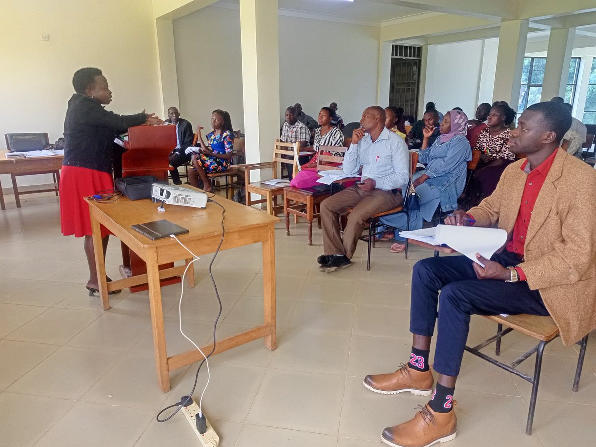 Day two induction training is in progress.