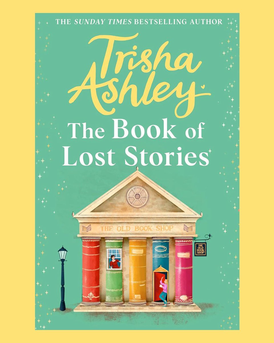 Happy Publication Day! 🎉  The Book of Lost Stories; a feel-good summer novel written by best-selling author Trisha Ashley features this beautifully uplifting cover illustration by Becky Thorns.

@beckythornsdesigns
<a href="/PenguinUKBooks/">Penguin Books UK</a> 
<a href="/trishaashley/">📖Trisha Ashley📖</a>