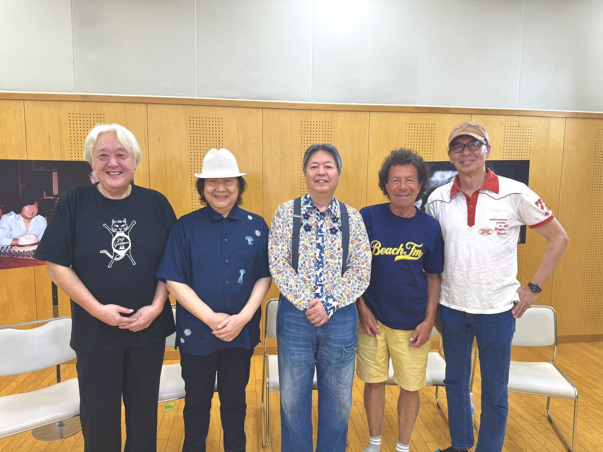 🟠あす9時15分ごろ放送予定

結成50周年を迎える伝説的ロックバンド #ゴダイゴ
ガンダーラや銀河鉄道999などヒット曲を作り続け
約25年ぶりに全国を巡るツアーを開催✨
そこには当時から追いかける多くのファンの姿が…

#サンシャイン はゴダイゴを単独取材！
50年続く秘訣など色々聞いちゃいました💬