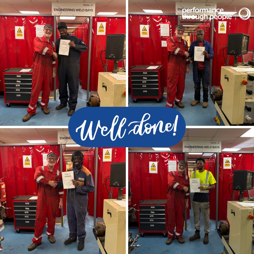 Performance Through People (@ptptraining) on Twitter photo 🎉A big congratulations to PTP's Higher Level Skills Welding learners!
Would you be interested in upskilling with our Higher Level Skills courses?
✉️Email us for more information on upcoming courses - skills@ptp-training.co.uk
#HLSWelding #Congratulations #PTP 🎉A big congratulations to PTP's Higher Level Skills Welding learners!
Would you be interested in upskilling with our Higher Level Skills courses?
✉️Email us for more information on upcoming courses - skills@ptp-training.co.uk
#HLSWelding #Congratulations #PTP