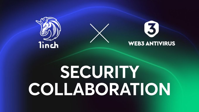 CoinpediaNews's tweet photo. 🚨Just in: @web3_antivirus and @1inch have teamed up to boost on-chain security through live token checks and early threat detection.

#CoinPedia #CryptoNews #Blockchain #CryptoMarket #Web3