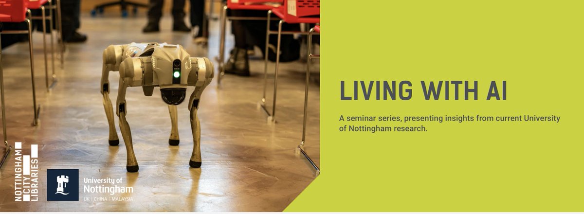 Notts Uni Philosophy (@nottsphilosophy) on Twitter photo PUBLIC!
How are AI technologies affecting the choices you make about how to live your life? Come find out with Dr Lydia Farina!
👉 Fri 22 Aug
👉 12-1pm
👉 <a href="/NottmLibraries/">Nottingham City Libraries</a>
Book tix: tinyurl.com/3sur3pkk
#philosophy #nottingham #ai #nottinghamcity #autonomy #work #life PUBLIC!
How are AI technologies affecting the choices you make about how to live your life? Come find out with Dr Lydia Farina!
👉 Fri 22 Aug
👉 12-1pm
👉 <a href="/NottmLibraries/">Nottingham City Libraries</a>
Book tix: tinyurl.com/3sur3pkk
#philosophy #nottingham #ai #nottinghamcity #autonomy #work #life