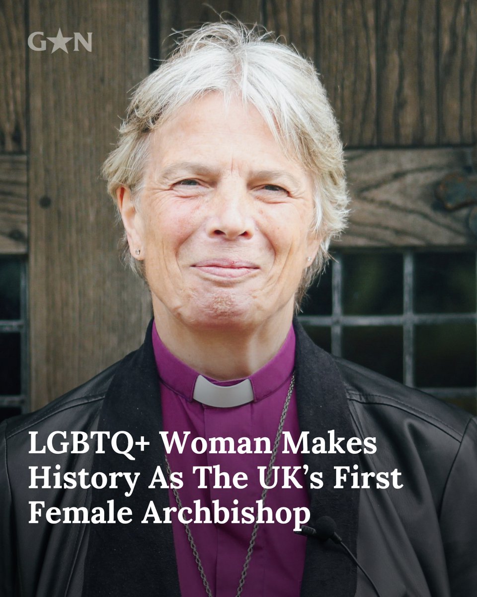 Bishop of Monmouth Cherry Vann has been elected the UK's first female archbishop, as well as the first LGBTQ+ leader of the Church in Wales.

Vann is stepping into the role of Archbishop of Wales, replacing Bishop of Bangor Andy John.

Image from @churchinwales via X