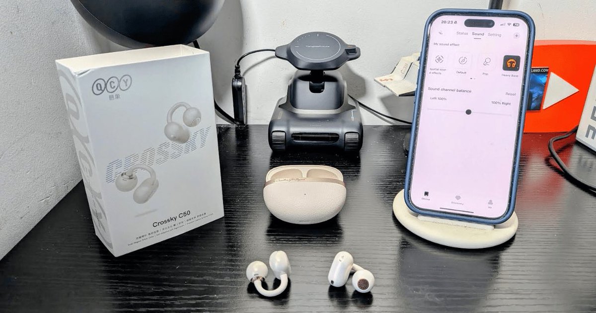 Review - Crossky C50 ear-clip earbuds deliver great audio techbuzzireland.com/2025/07/29/rev…