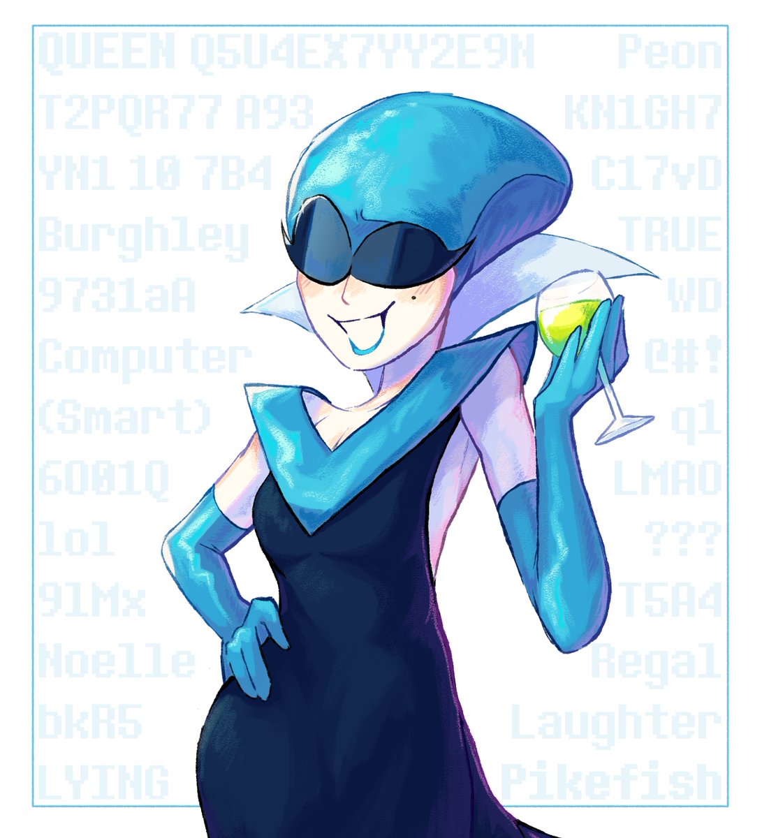 ThePikeFish01's tweet photo. Queen Deltarune 2

#DELTARUNE #deltarunefanart https://t.co/0w3QytfcV7