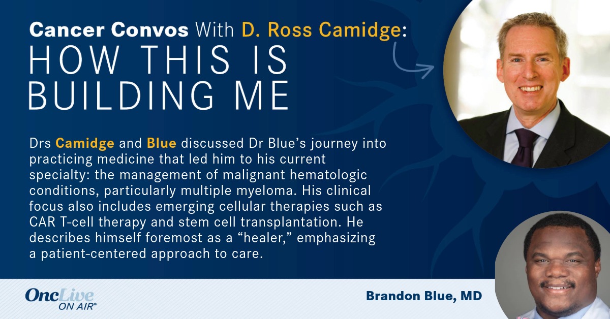 OncLive.com (@onclive) on Twitter photo In this episode of How This Is Building Me, <a href="/DRCamidge/">D. Ross Camidge</a> of <a href="/CUCancerCenter/">CU Cancer Center</a> and <a href="/DrBlueMD/">Brandon Blue, MD</a> of <a href="/MoffittNews/">Moffitt Cancer Center</a> discuss Dr Blue’s journey to practicing medicine & how he settled on treating malignant hematologic conditions.
Listen now 🎧: onclive.com/view/how-passi…
#hematology #oncology In this episode of How This Is Building Me, <a href="/DRCamidge/">D. Ross Camidge</a> of <a href="/CUCancerCenter/">CU Cancer Center</a> and <a href="/DrBlueMD/">Brandon Blue, MD</a> of <a href="/MoffittNews/">Moffitt Cancer Center</a> discuss Dr Blue’s journey to practicing medicine & how he settled on treating malignant hematologic conditions.
Listen now 🎧: onclive.com/view/how-passi…
#hematology #oncology