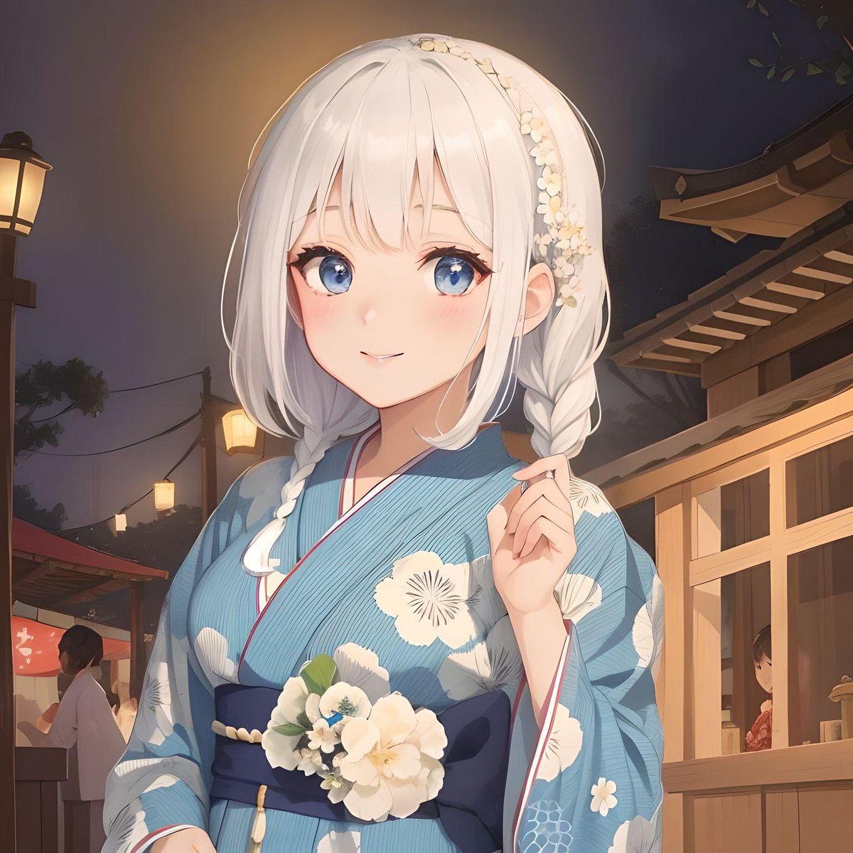 はい、夏風邪ひいた:(´⊃ω⊂｀): AIに絵を描いてもらいながら、いつにも増して地味に過ごしております(:3_ヽ)_みんなは夏に負けないで😭✋