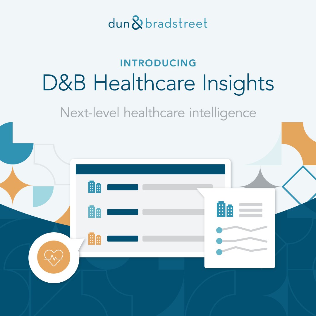DunBradstreet's tweet photo. Get the conversations started with D&amp;B Healthcare Insights: one of the of the most comprehensive healthcare sector data sets available—now available in D&amp;B Hoovers™ 👉 https://t.co/2PCert6Uy5 https://t.co/LIkF6cW5Z0