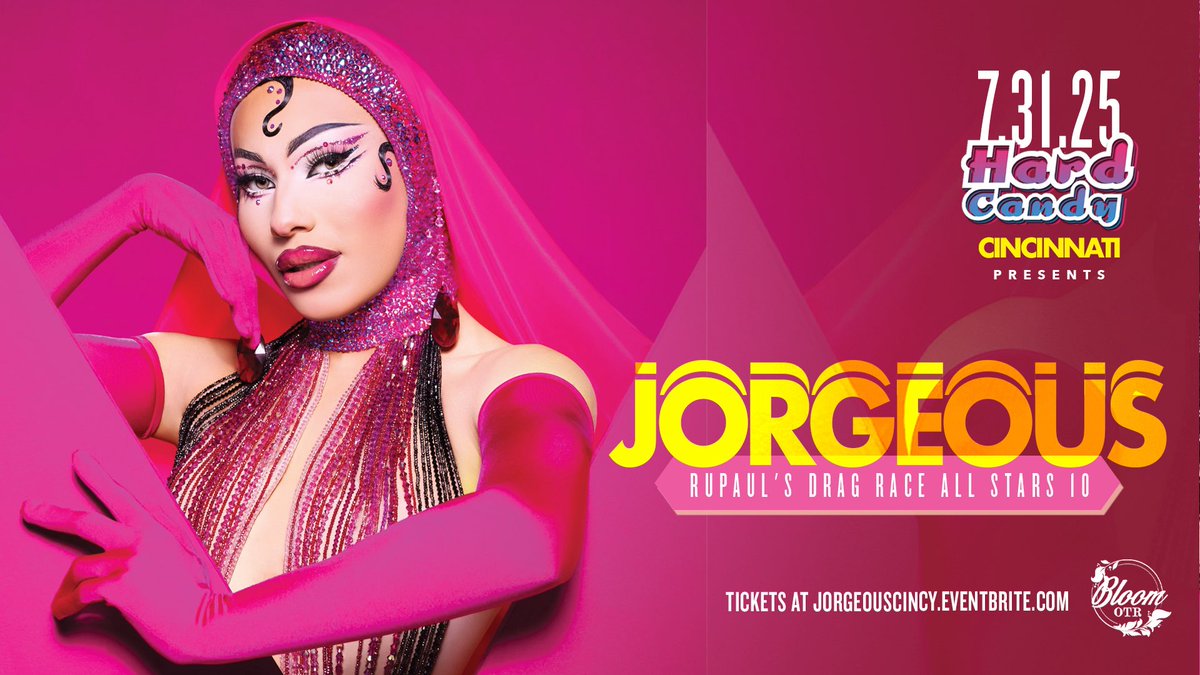 Cincinnati! Catch <a href="/Jorgeous_1/">Jorgemosa 💋</a> tonight at <a href="/bloomotr513/">Bloom OTR</a>! Tix: hardcandyevents.eventbrite.com