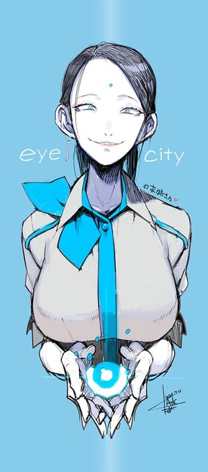 アイシティさんの制服って爽やかでいいですよね…コンタクト使ってないけど👀 