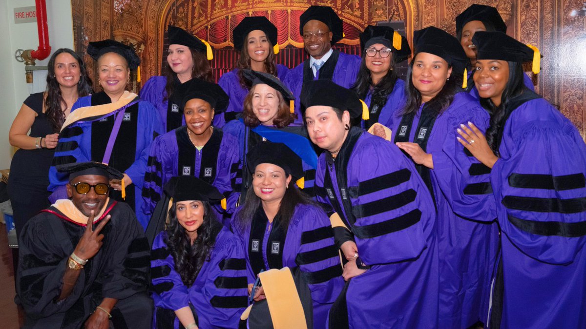 #TBT: “This class did more than persevere; they transformed, resisted, created &amp; blossomed into superheroes,” said DSW Program Director <a href="/DocJae75/">Jae - Rah</a> of our DSW Class of 2025. “Their scholarship, voices &amp; activism are not only inspiring — they are essential in this moment.”