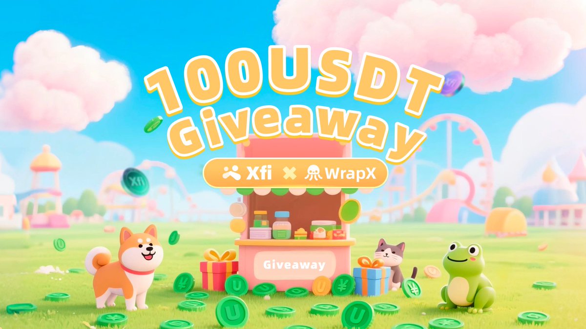 xfidottop's tweet photo. $100 USDT Giveaway @xfidottop x @wrap_x
Two winners will each score $50 USDT!
Dates: July 31 – Aug 5, 2025
Winners selected randomly. Don’t miss out! 🚀
#Xfi #WrapX #USDT #Giveaway https://t.co/g0rAtScpeB