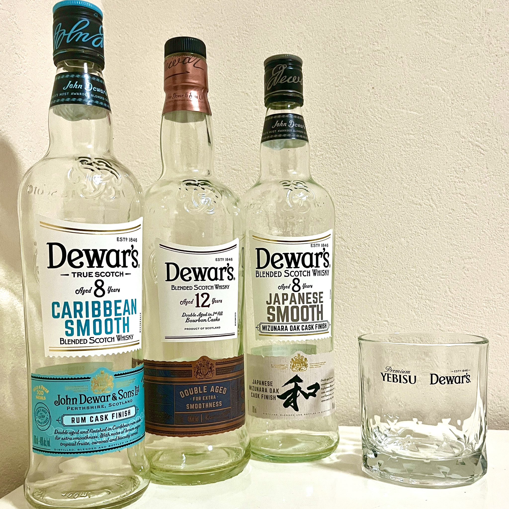 Dewar's デュワーズ　オリジナルボトルサーバー 2台セット デュワーズ オリジナルボトルディスプレイ＆サーバーが当たる