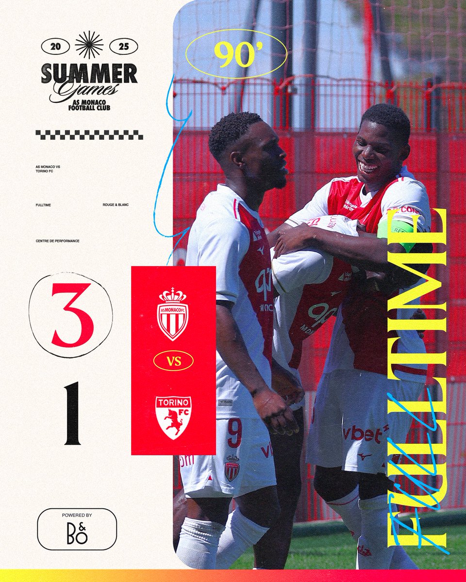 Nouvelle victoire pour nos Monégasques qui poursuivent leur belle dynamique en cette pré-saison ✅

3️⃣ - 1️⃣ #ASMTOR