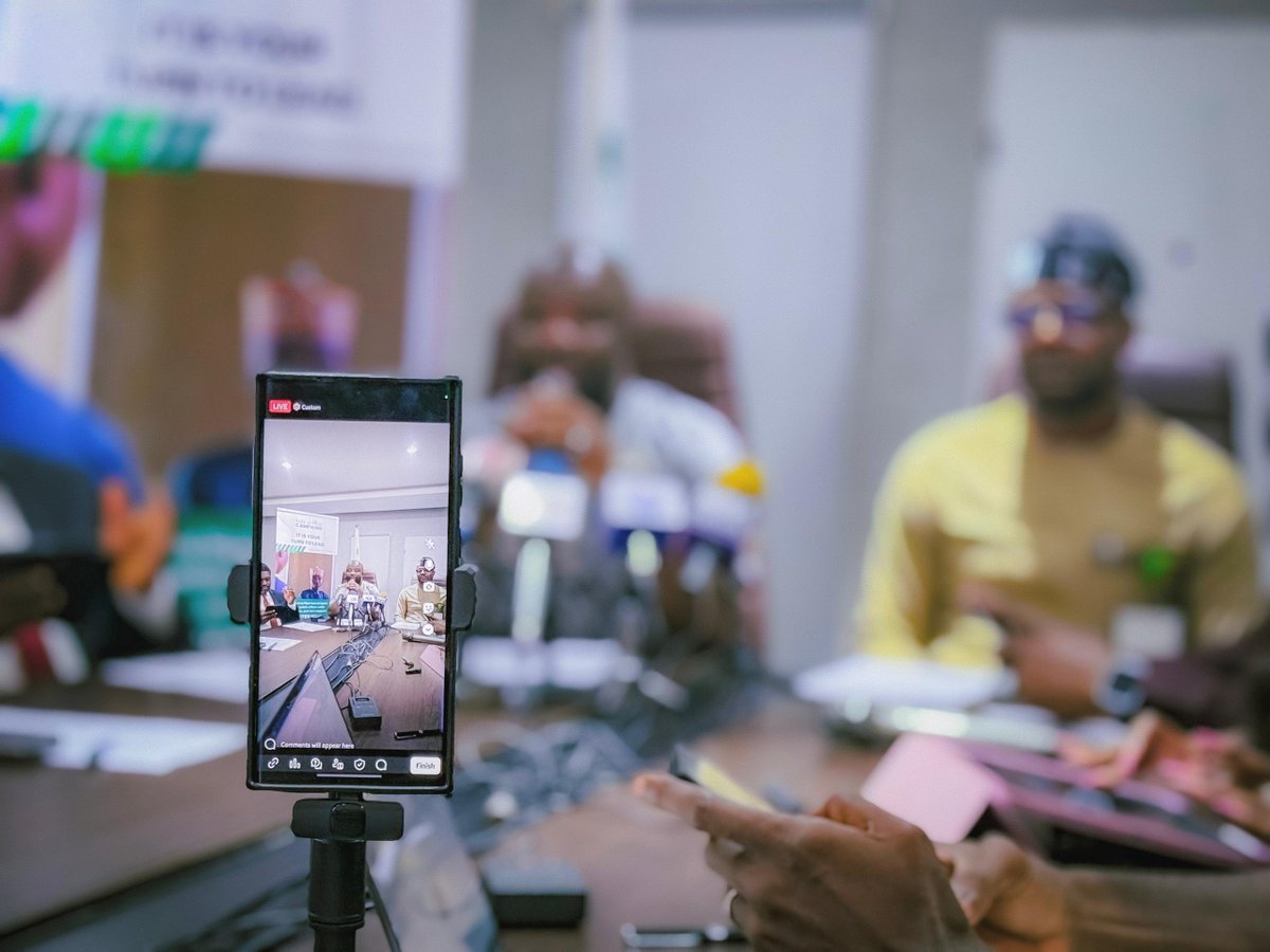 TAC_Campaign's tweet image. Thank you to everyone who showed up—not just to attend, but to begin.

🔗 Visit takeactioncampaign.ng to join the movement.

#TACLaunch #TakeActionCampaign #YouthInPolitics #TAC2027