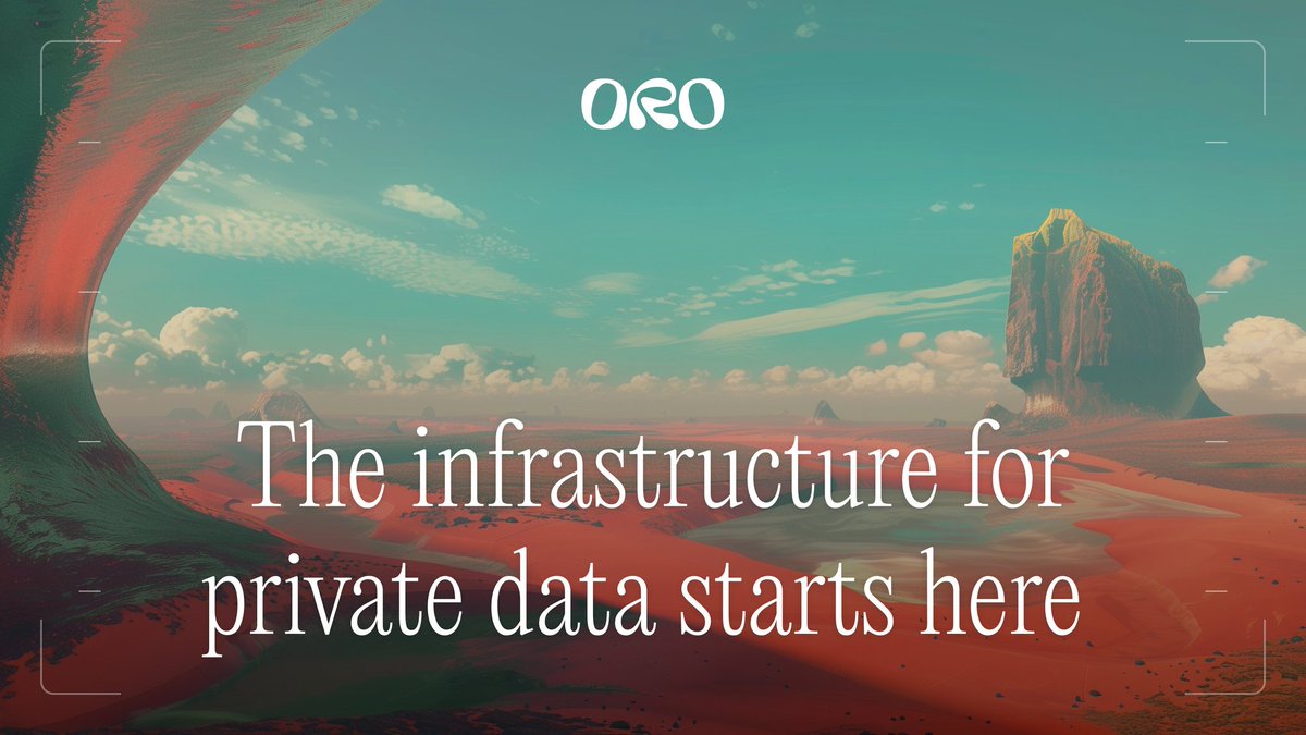 You'd be glad to know that your own data: sleep patterns, wallet activity, even workout stats, could power AI models, stay 100% private, and earn you rewards.

Meet <a href="/getoro_xyz/">ORO AI</a> the project flipping the script on data and AI.