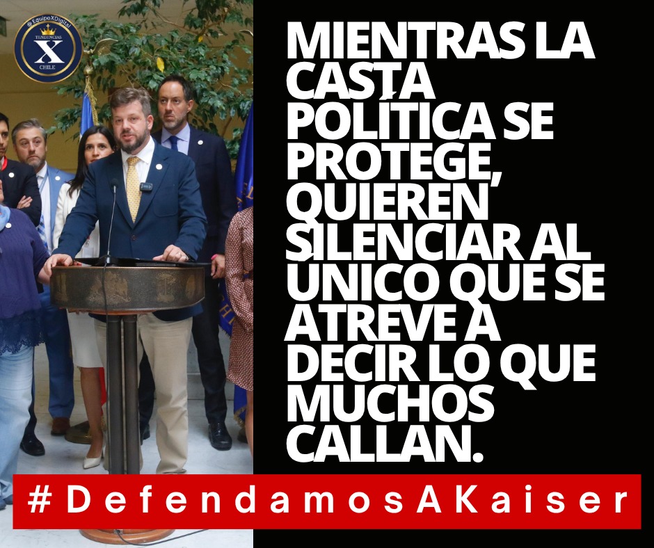 📢   El silencio de los poderosos frente a la injusticia del Servel es   complicidad. Pero el pueblo grita fuerte: ¡Kaiser se queda!   🛡️🦁 #DefendamosAKaiser <a href="/EquipoXDigital/">EquipoXTendencias</a> <a href="/parapiolo/">Kaiser</a> <a href="/kawally/">Vito 🇨🇱⭐️🚜🌾</a> <a href="/SoyMinarquista/">Montecristo KAISER⭐Minarquista 🇨🇱🇮🇱🇦🇷🇺🇸💪</a> <a href="/pier_karlezi/">Pier Karlezi</a> <a href="/KrAn_Libertario/">KrAn ⭐️</a> <a href="/c_carbus/">Libertaria de 🇨🇱 ♥️🙌</a> <a href="/Func_Libertario/">Funcionario Libertario</a>
