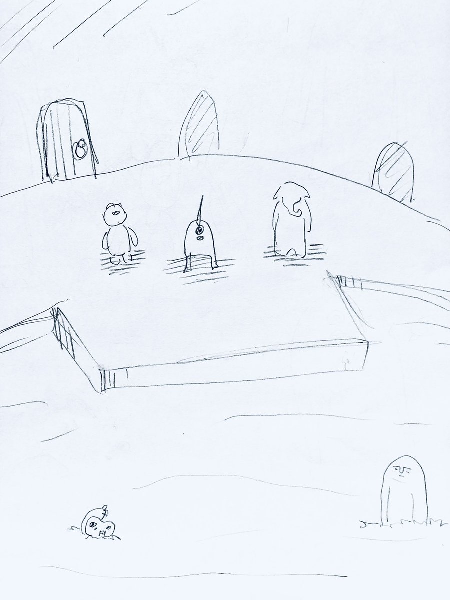 イライラしたから本能のまま落書きしたよ✨ 