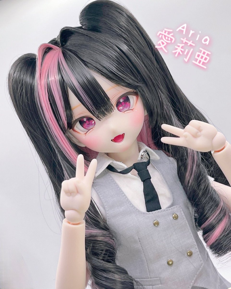 大特価　show girl♡ カスタム　アイシードール　オン眉アシメ　ショート AZONE INTERNATIONAL::えっくす☆きゅーと