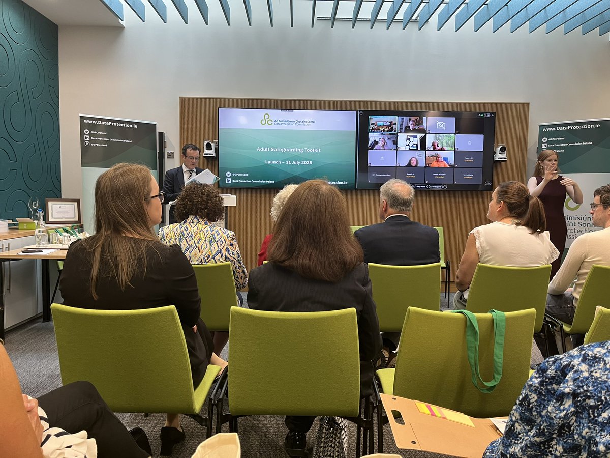 NAS Ireland (@advocacyireland) on Twitter photo Today our National manger <a href="/jogirlie/">Joanne Condon</a> is attending the launch of the new adult safeguarding toolkit by the Data Protection Commission. This is a vital tool that provides really important clarity on the sharing of data as it relates to individuals who may be experiencing abuse. Today our National manger <a href="/jogirlie/">Joanne Condon</a> is attending the launch of the new adult safeguarding toolkit by the Data Protection Commission. This is a vital tool that provides really important clarity on the sharing of data as it relates to individuals who may be experiencing abuse.