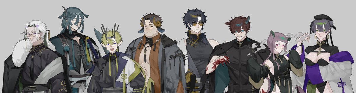 CoC 6th
￤影射

🏮中華×妖怪×主従🏮

舞台は架空中華街、アウトロー主従トリオが出来る3PLシナリオ🐅よろしくお願いします！🐢🐋🐉🐅🐄🐟🐺🦁🐸

影射　SPLL:E192340 | す。 susususususu.booth.pm/items/6950728 #booth_pm