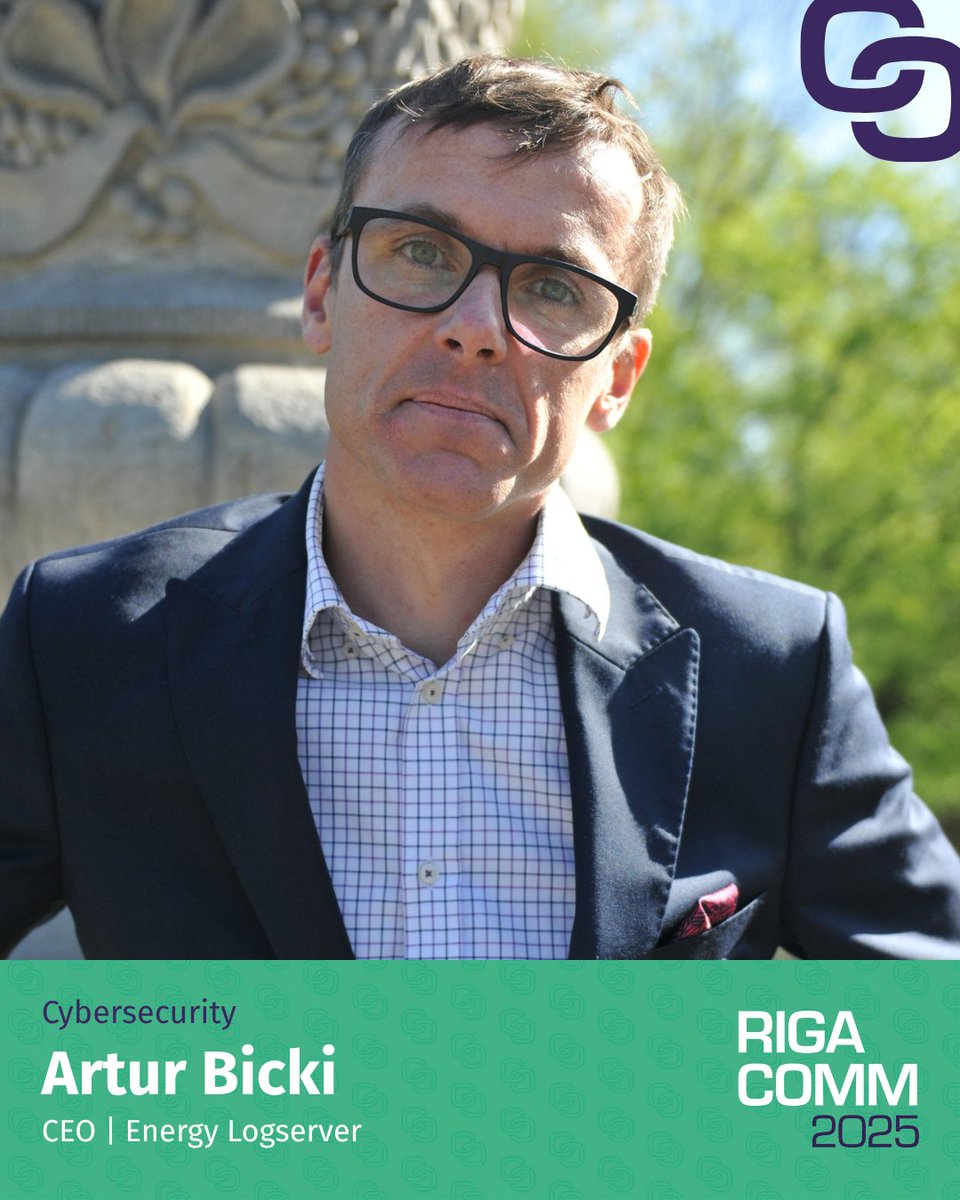 📢New Riga Comm 2025 Speaker Announcement!

We're thrilled to introduce:
◦ Oliver Quie | Innerworks
◦ Artur Bicki | Energy Logserver
◦ Normunds Aizstrauts | NS Advisory
◦ Simona Gala | "Baltijas informācijas tehnoloģijas"

🎤Join the session live at Riga Comm 2025

#RigaComm