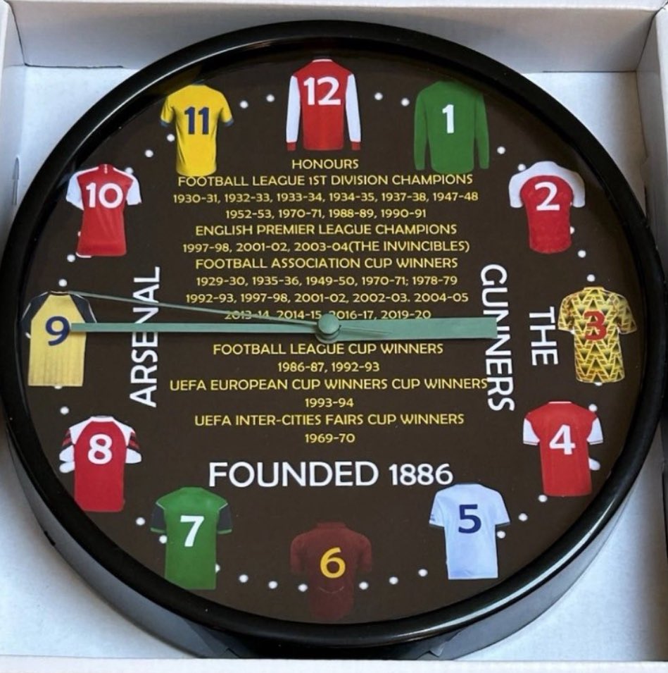 🚨GIVEAWAY TIME🚨

We’ve teamed up with <a href="/ClassFootyClock/">Classic Football Clocks</a> for an elite prize 🎁

To enter:
🔴 Be an Arsenal fan only
⚽ Join our El Smuggo FPL League – DM for Code
🔁 Repost + ❤️ the post
👣 Follow <a href="/ClassFootyClock/">Classic Football Clocks</a> <a href="/Smuggo49/">El Smuggo</a> &amp; <a href="/georgeawfc/">Georgie boy 2025 🏆 🎶🎶</a>
💬 Drop your FPL team name in the comments