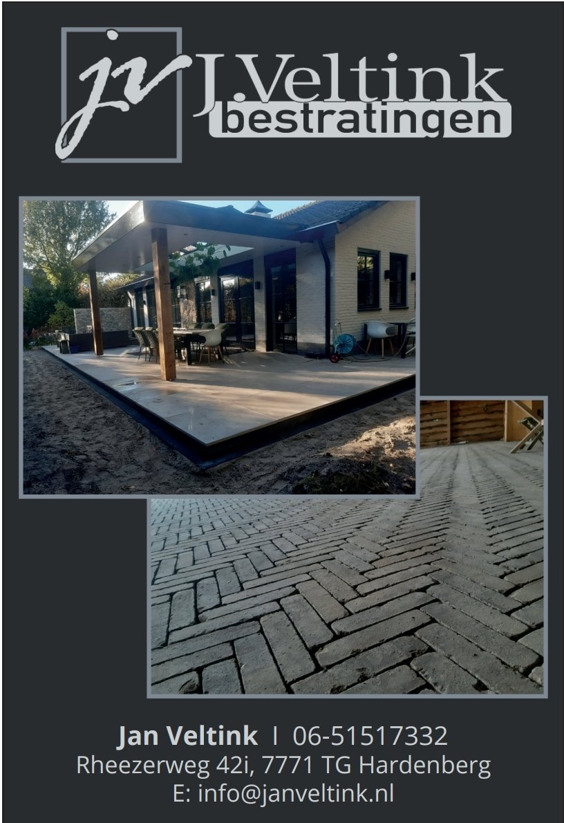 We zijn blij met de sponsoring van janveltink.nl die zo ons #TeamHospiceHardenberg <a href="/HuisaandeVecht/">HospiceHuisadVecht</a> een extra steuntje in de rug geeft 🙂👍