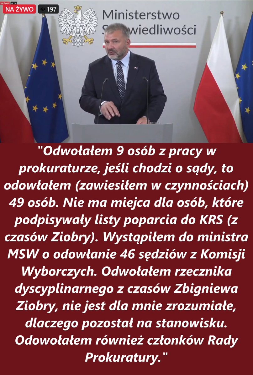 Brawo dla Pana Ministra 👍👍👍 
Paskowy tv Republika nie nadążają ..🤣🤣🤣
Nareszcie nadchodzi sprawiedliwość 📣📢📣