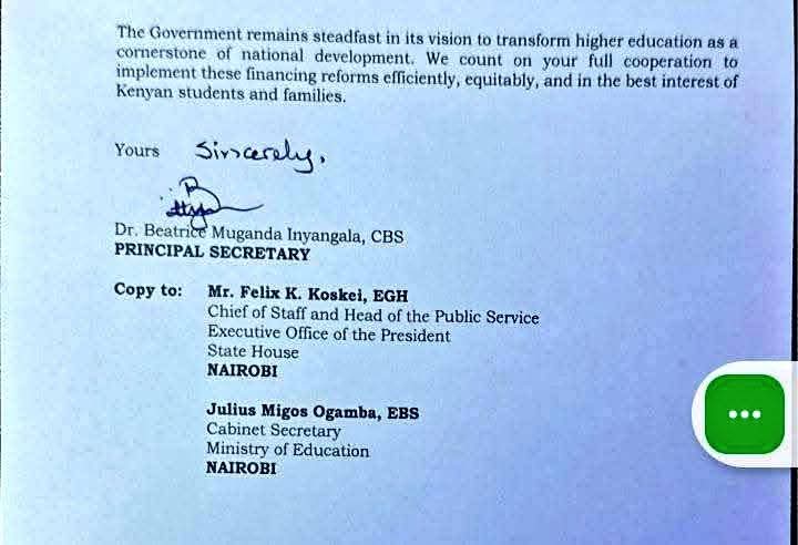 abuga_makori's tweet image. BREAKING 

President William Ruto REDUCES university fees. This is commendable. Education must be affordable. No more complaints.