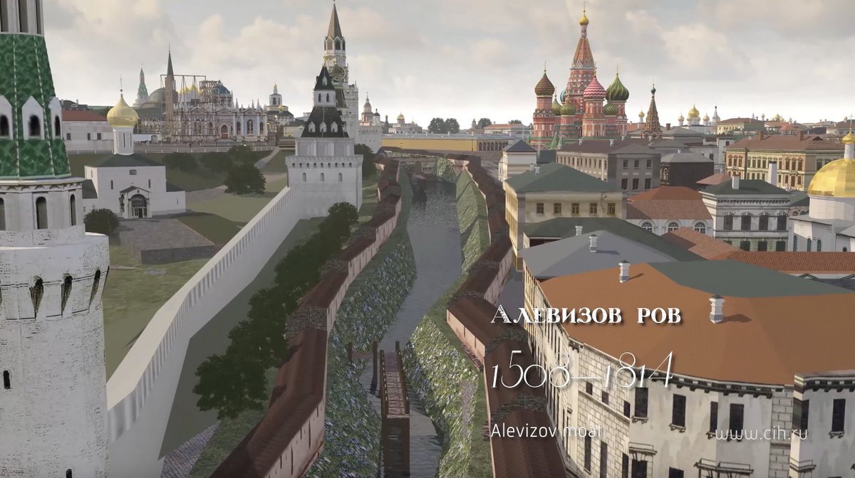 Alevizov ditch 1508-1814 dzen.ru/a/Y1A-nOmTM1e7… Алевизов ров 1508-1814