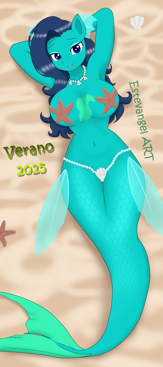 Una imagen para este verano 2025, la cual espero les guste y cuyo contexto esta en la descripción del link
Silver decidió hacer una experimento social, espero participen con su comentarios.
Contexto y versión NSFW: estevangel3.wixsite.com/estevangel-art…
#Verano2025 #silvernaqua #seapony