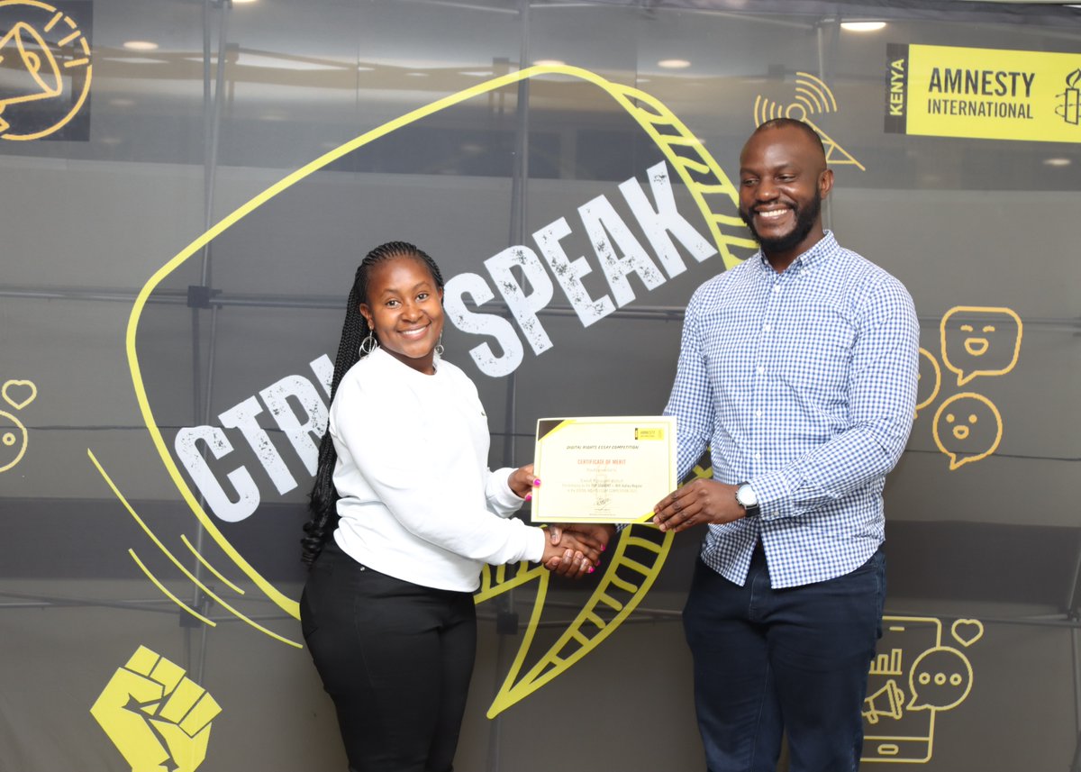 AmnestyKenya's tweet photo. Behind every powerful essay is a dedicated teacher. 
To all Human Rights Club Patrons and educators — thank you for guiding over 1,000 students to reimagine the internet as a space of dignity, safety, and inclusion.
Special welcome to our new schools from Kiambu — your voices made this year even richer! #TheInternetWeWant