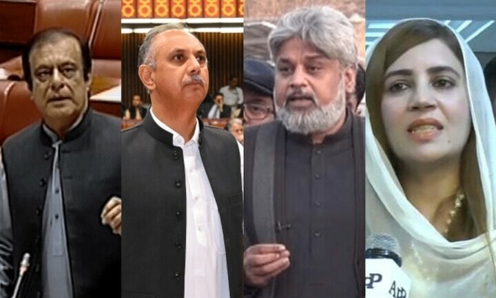 An Anti-Terrorism Court (ATC) in Faisalabad on Thursday sentenced PTI leaders, including Omar Ayub Khan, Shibli Faraz, Hamid Raza, and Zartaj Gul, to 10 years of imprisonment for their involvement in the May 9 riots.