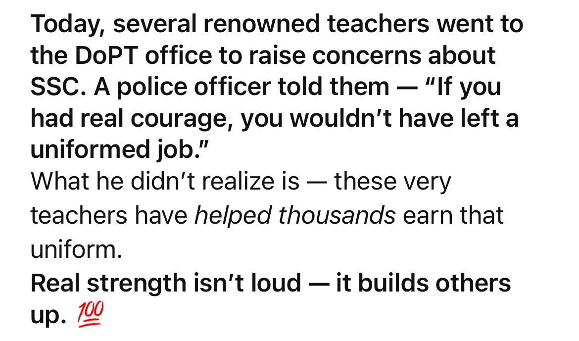 jaiedu2's tweet image. A humble request to the @CMODelhi — the teachers being detained and moved around in buses should at least be provided drinking water.
Protest is not a crime, and humanity must come first. 🙏
@NeetuSingh202 @abhinaymaths 
#RespectTeachers #BasicHumanRights #sscReforms2025