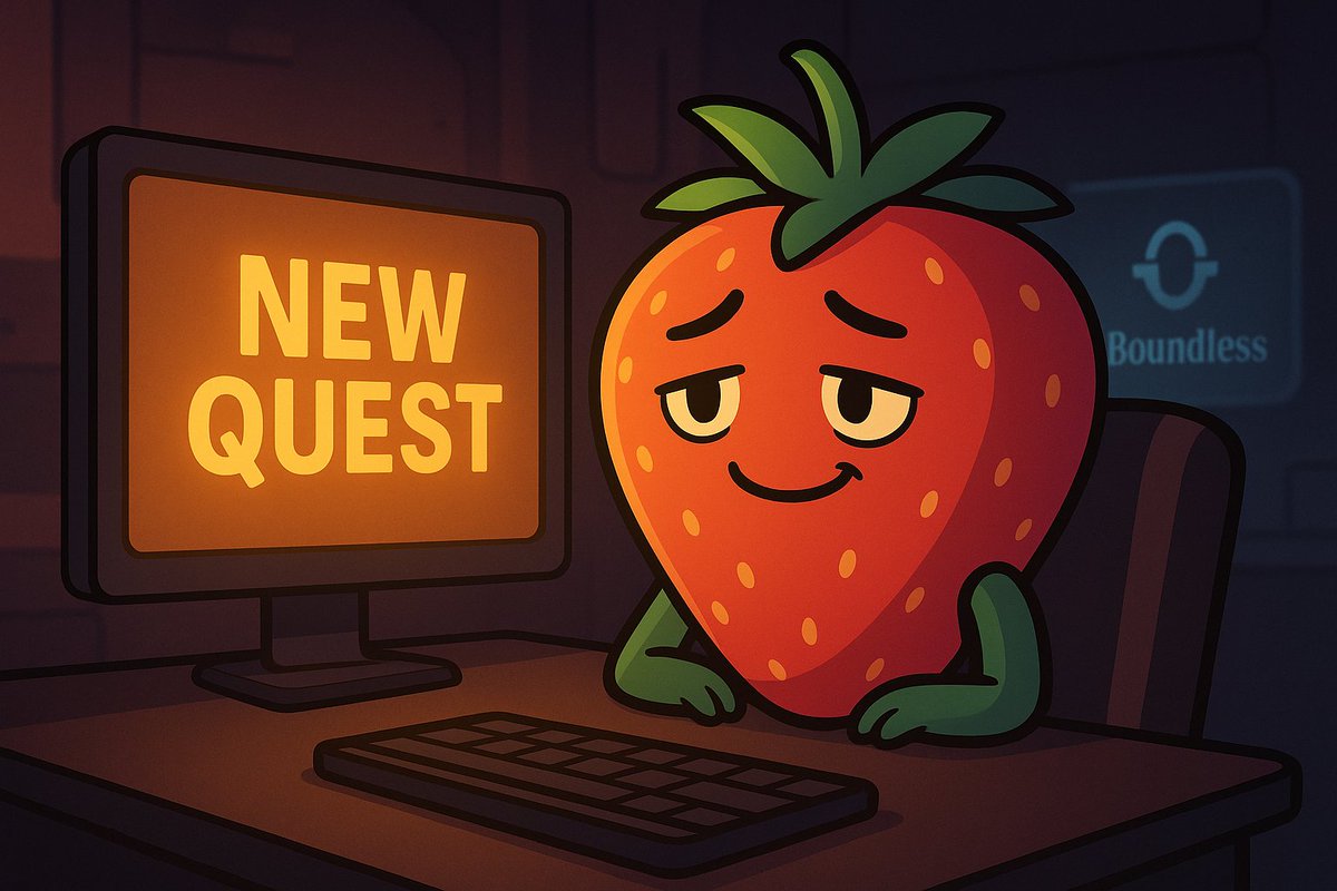 Gold Tier tasks are NOW LIVE on
need like to do this task ❤️
pls help🙏
🍓 Me at 2AM: I’m done, I can’t do another quest.Boundless: "NEW QUEST AVAILABLE"Me: 👀
<a href="/boundless_xyz/">Boundless</a>  #Boundless #Web3Quests #AirdropSeason