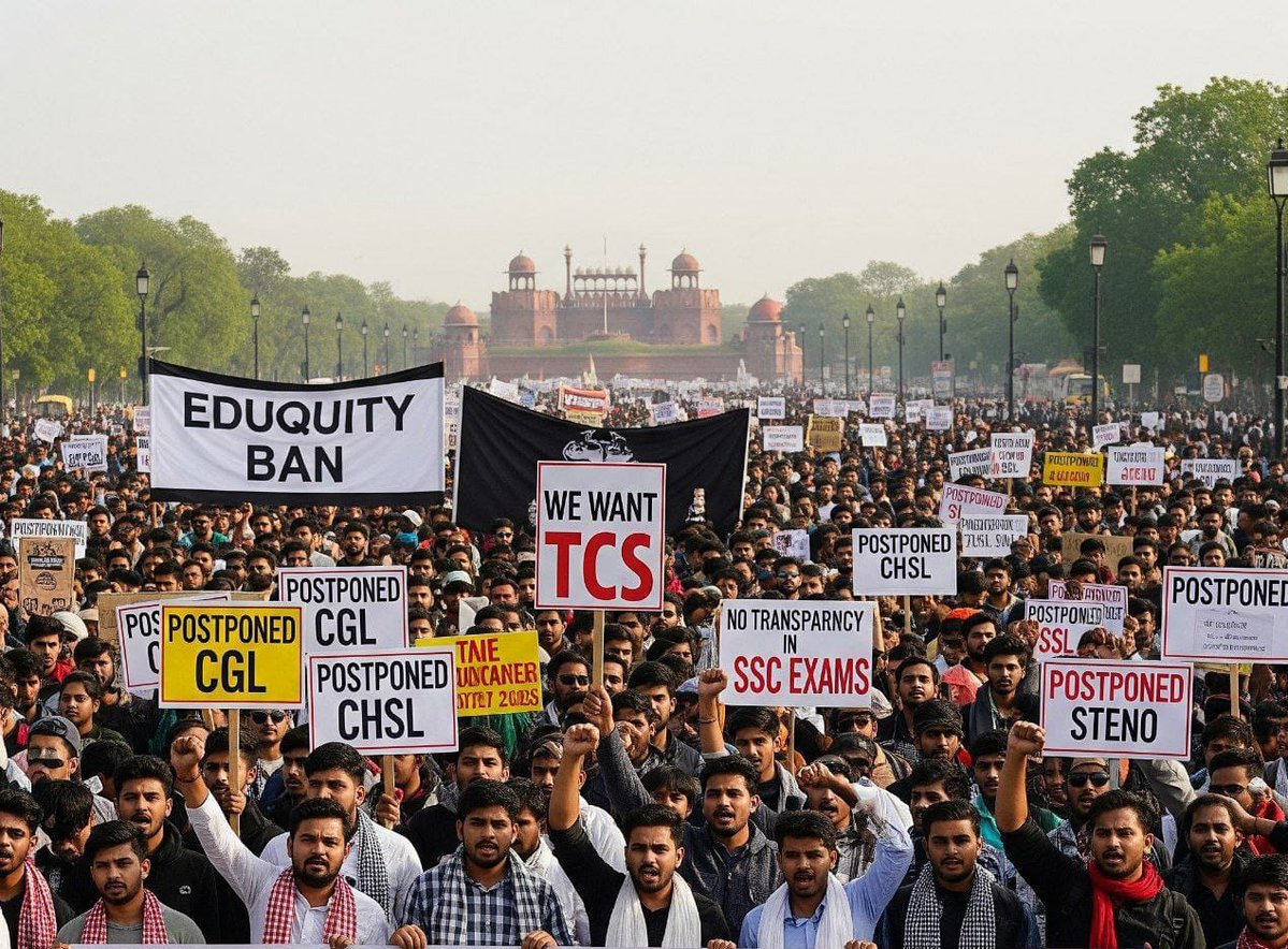 SSC  को अपनी साख बचानी चाहिए। बहुत वर्षो से भ्रष्टाचार की शिकार होती जा है।पेपर चोरों के ही दुबारा टेंडर दे दिया।।
#SSC_System_Sudharo