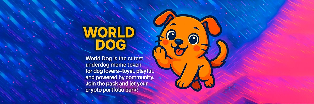 World_dog_coins's tweet photo. The ultimate canine memecoin is here to conquer the blockchain world! 💎
Loyal, wild, and ready to bark up the charts – WORLD DOG is not just a token, it's a global movement! 🌐⚡️
Telegram:☎️ https://t.co/XcZMUNfkik
#WorldDog #WLD #MemeToken #WorldChain
https://t.co/cVOi8HGtCy https://t.co/rLA9a6EiDA