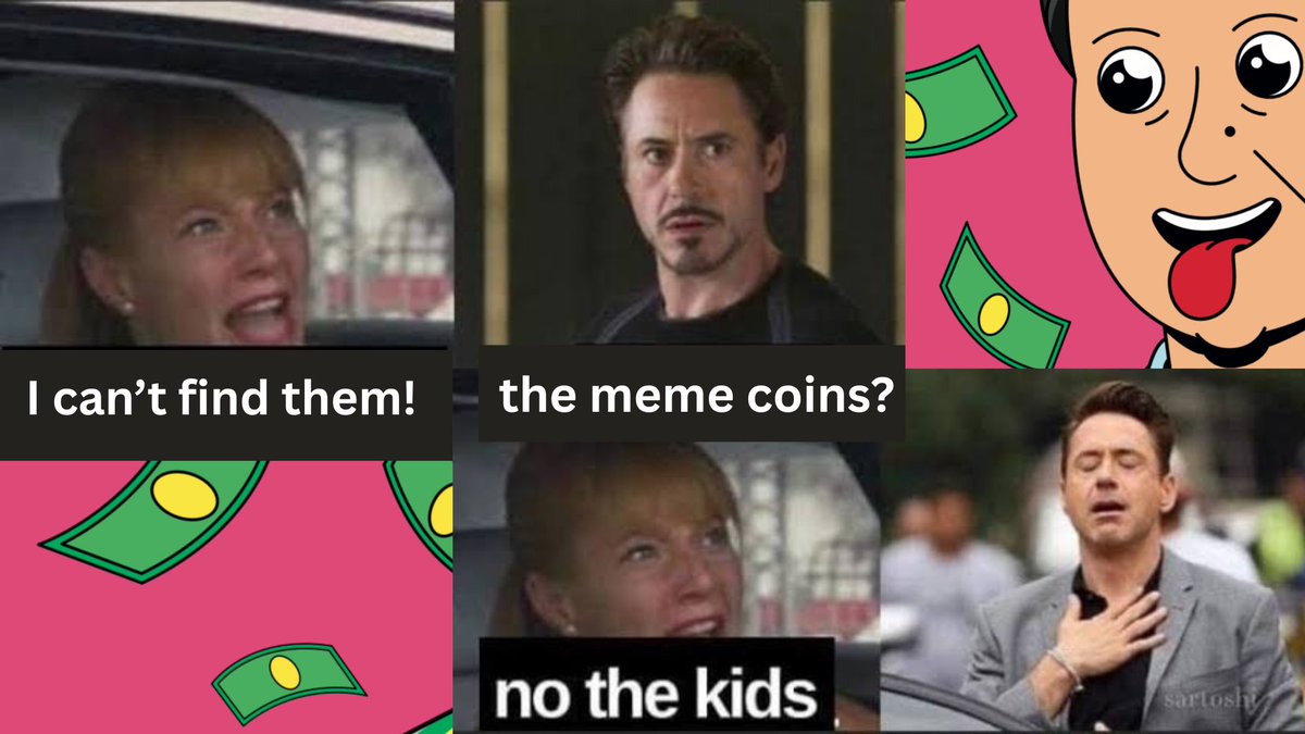 yukichi.fun (@yukichidotfun) on Twitter photo Yukichi Meme Time! 💵
Ever wondered how Iron Man will react when he loses his coins?
Talk about priority shifting fast when Tony Stark’s meme coins gets lost. 😂
But don’t worry, Stark, you can always launch your coins on Yukichi platform, the premier coin launcher on Yukichi Meme Time! 💵
Ever wondered how Iron Man will react when he loses his coins?
Talk about priority shifting fast when Tony Stark’s meme coins gets lost. 😂
But don’t worry, Stark, you can always launch your coins on Yukichi platform, the premier coin launcher on
