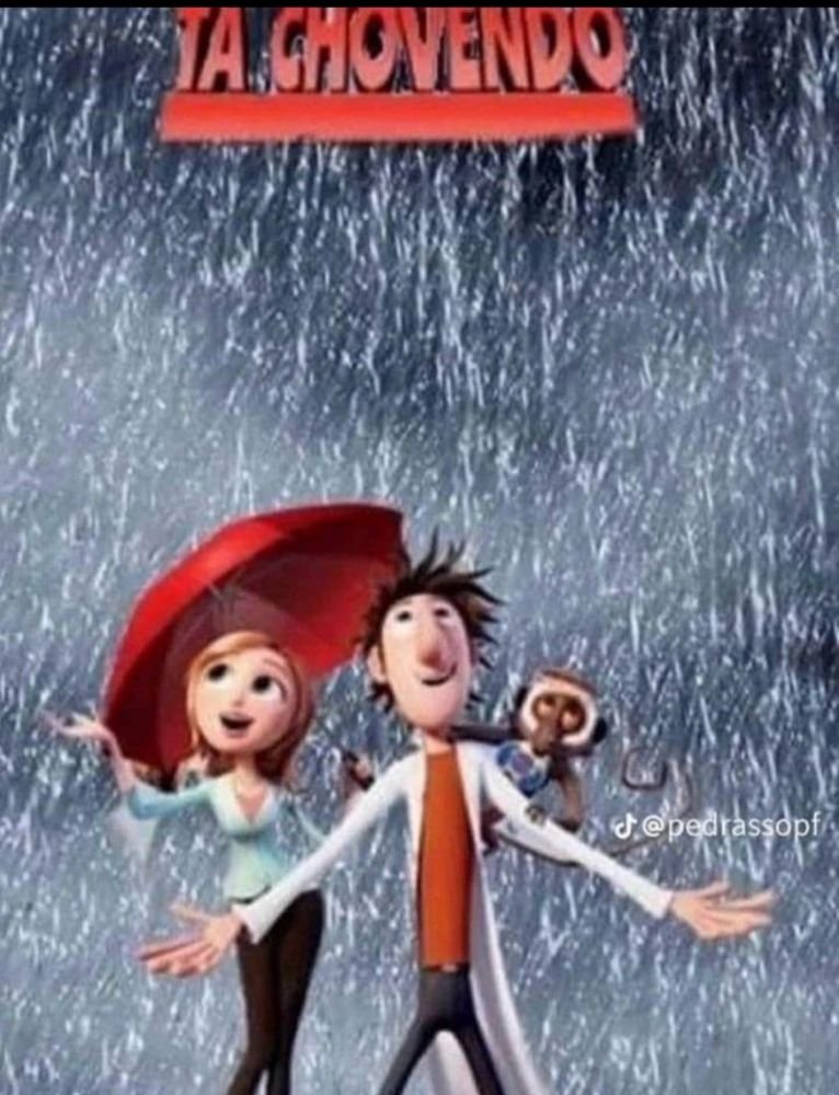 Deixe o corretor completar pra vc a frase: ''Tá chovendo''.