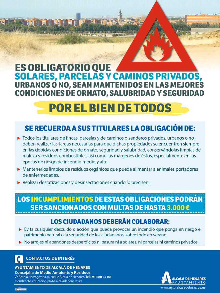 1Millón de Árboles X El Cambio Climático-Alcalá (@alcalaverde1) on Twitter photo  1Millón de Árboles X El Cambio Climático-Alcalá (@alcalaverde1) on Twitter photo