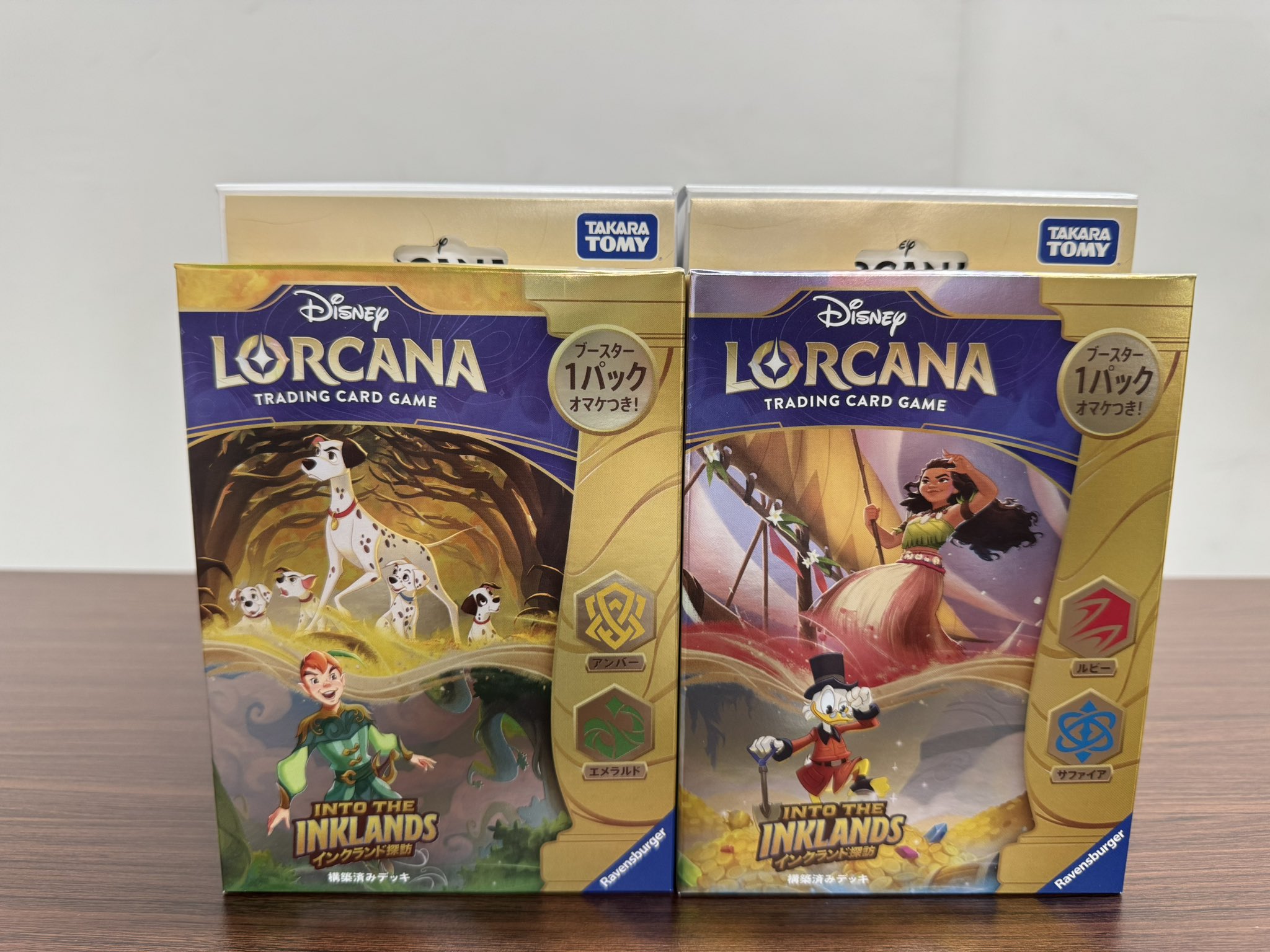 ディズニー ロルカナ エメラルド 115枚 まとめ売り ディズニー・ロルカナ・TCG 日本語版 構築済みデッキ 星々の輝き