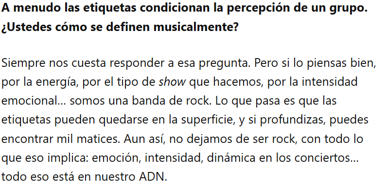 Tal cual, ésto es lo que transmiten en directo: emoción, intensidad, dinámica... No puedo estar más enganchada a esta banda. Y como "viejoven" que soy, me gusta ponerme de principio a fin cada disco,  y lo mismo; es que no hay tema que no me guste <a href="/shinovaoficial/">Shinova (oficial)</a>  🙌
