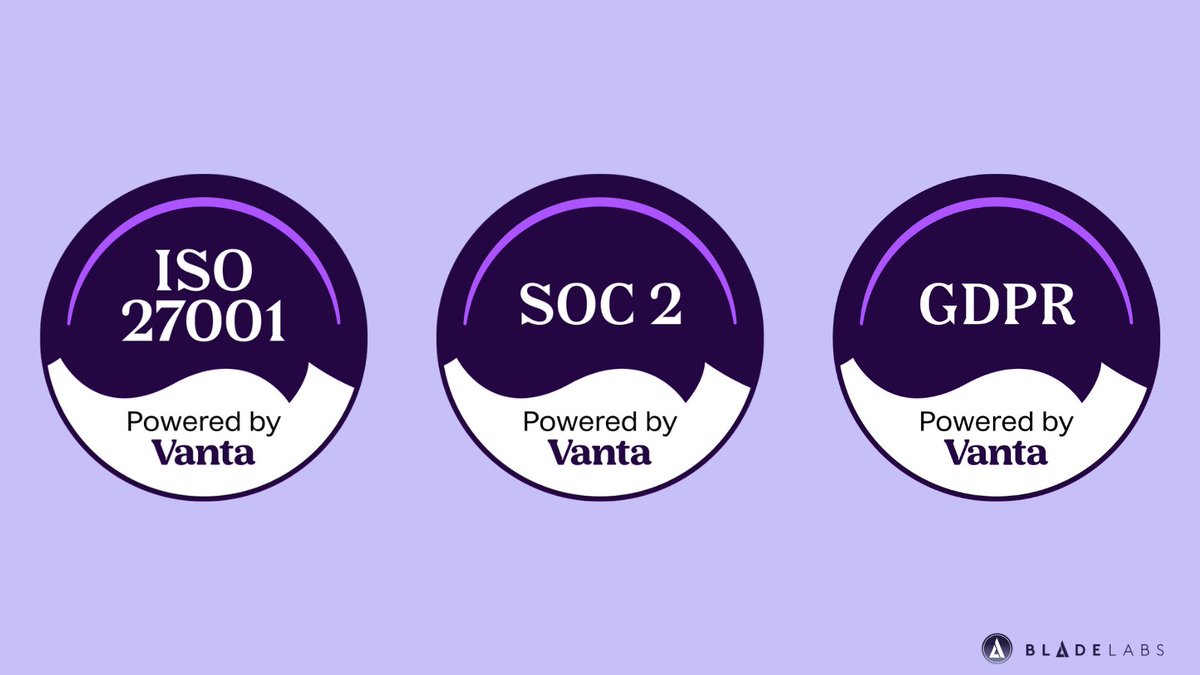 After leading our SOC 2 Type II audit for the past month, I'm reminded why compliance separates serious wallet infrastructure providers from the rest.

When enterprises evaluate solutions, the first question isn't about features. It's: "Show us your certifications." 🧵