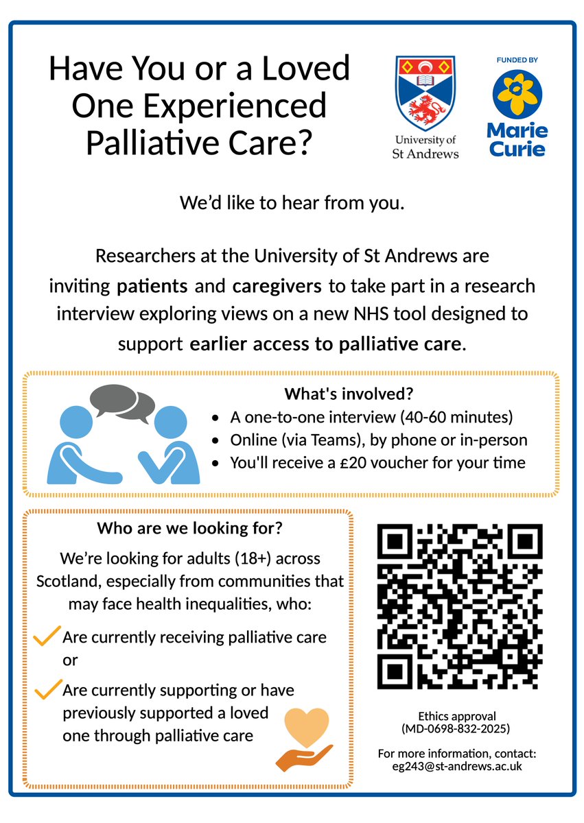 Research opportunity in Scotland - An opportunity to participate in the Marie Curie-funded NU-GEST project

This Marie Curie funded project explores how people feel about a proposed NHS digital tool, NU-GEST, that could help clinicians identify when someone may benefit from