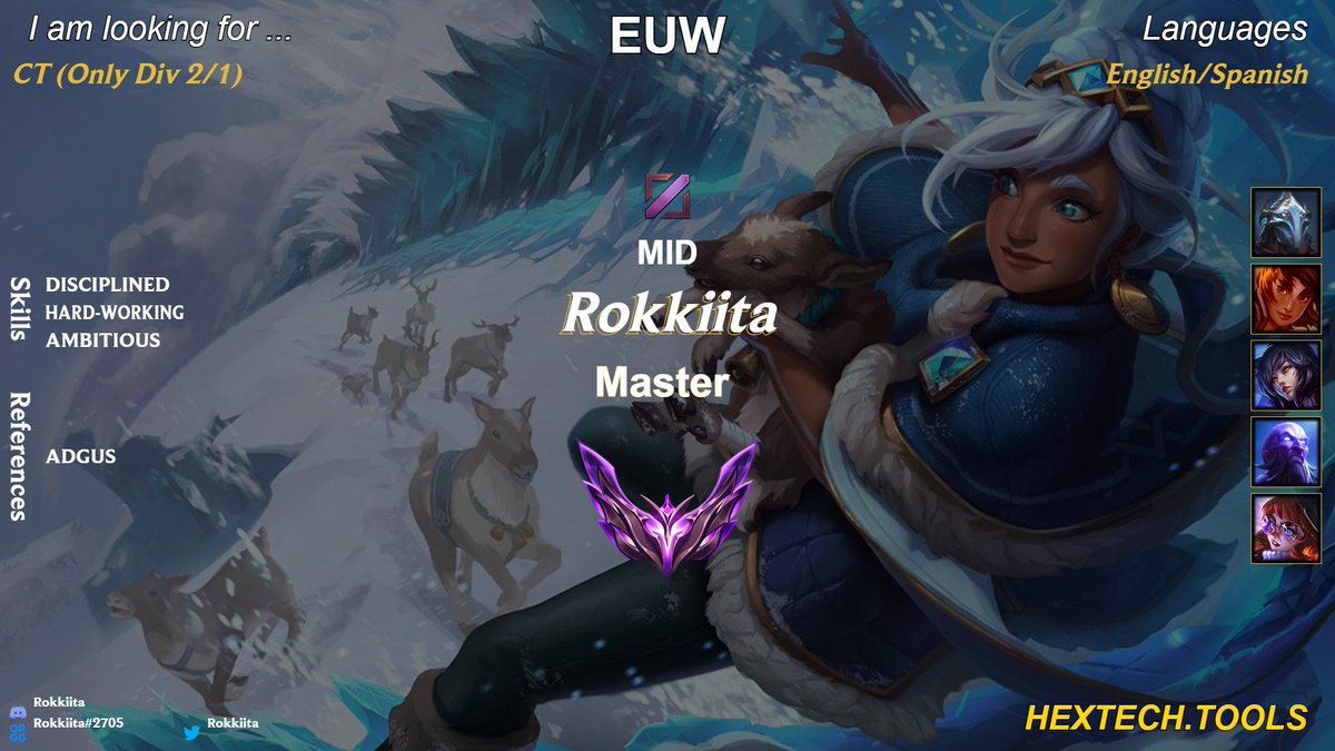 Se que puede ser algo tarde pero me pongo LFT para seguir mejorando y empezar a demostrarlo.
Se agradecen RT's