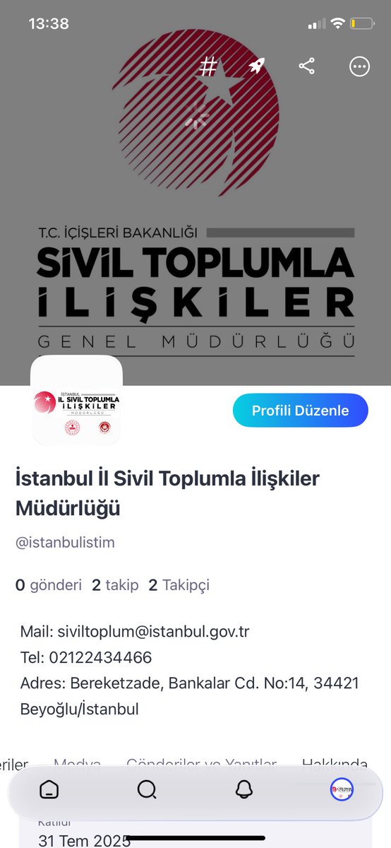 Yerli ve millisosyal medya platformumuz olan “Next Sosyal” kullanıma açılmıştır. sosyal.teknofest.app/@istanbulistim