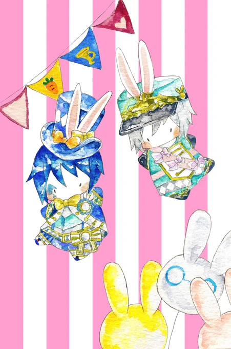 ラビフェス復刻!楽しみ! #twstファンアート